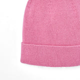 Knit Baby Pom Beanie in Rose Pink - Aaria Tees Aaria Tees