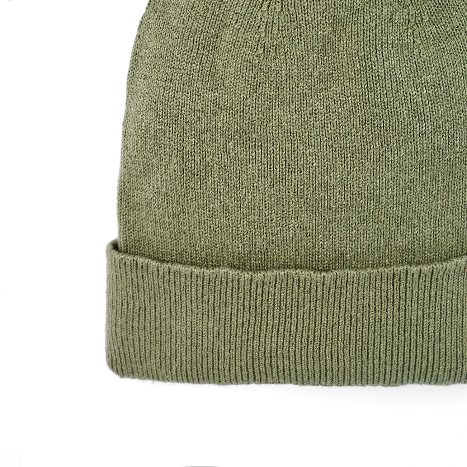 Knit Baby Pom Beanie in Sage Green - Aaria Tees Aaria Tees