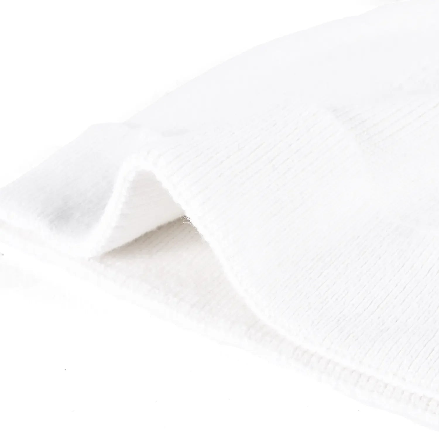 Knit Baby Pom Beanie in White - Aaria Tees Aaria Tees