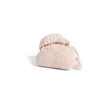 Knitted Booties in Beige - Aaria Tees Aaria Tees