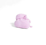 Knitted Booties in Lilac - Aaria Tees Aaria Tees