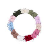 Knitted Booties in Sage Green - Aaria Tees Aaria Tees