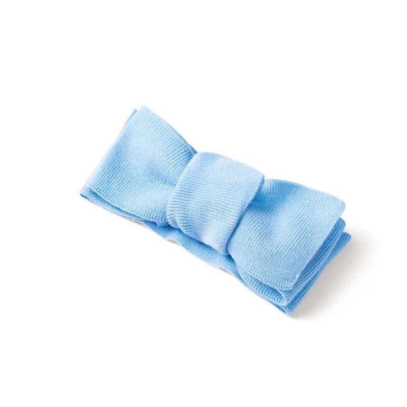 Knitted Oversized Topknot in Baby Blue - Aaria Tees Aaria Tees