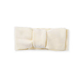 Knitted Oversized Topknot in Cream - Aaria Tees Aaria Tees