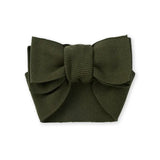 Knitted Oversized Topknot in Forest Green - Aaria Tees Aaria Tees