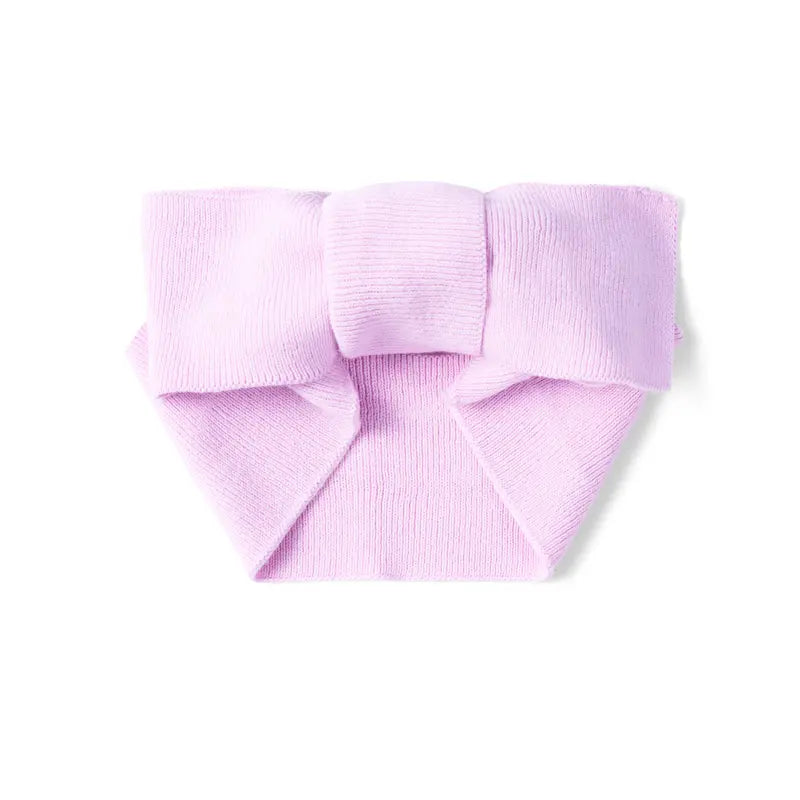 Knitted Oversized Topknot in Lilac - Aaria Tees