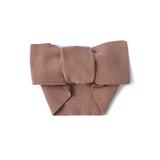Knitted Oversized Topknot in Mocha - Aaria Tees Aaria Tees