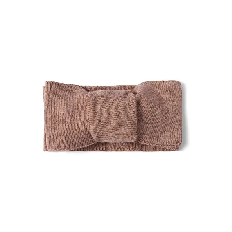 Knitted Oversized Topknot in Mocha - Aaria Tees Aaria Tees