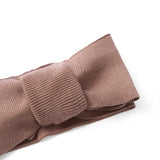 Knitted Oversized Topknot in Mocha - Aaria Tees Aaria Tees