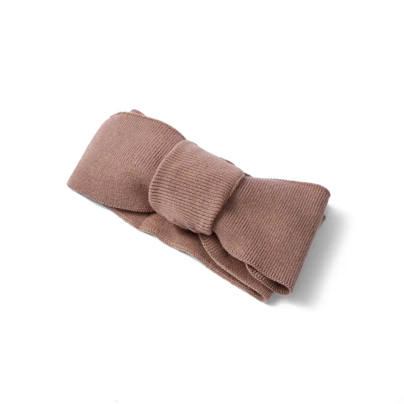 Knitted Oversized Topknot in Mocha - Aaria Tees Aaria Tees