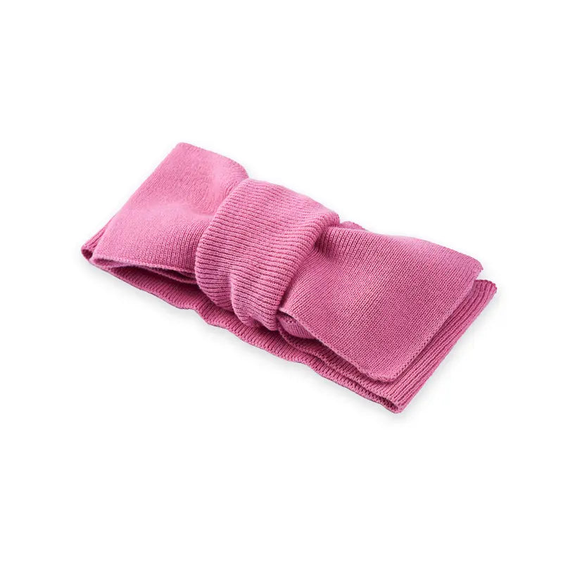 Knitted Oversized Topknot in Rose Pink - Aaria Tees Aaria Tees