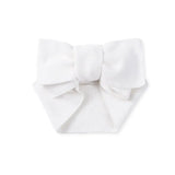 Knitted Oversized Topknot in White - Aaria Tees Aaria Tees