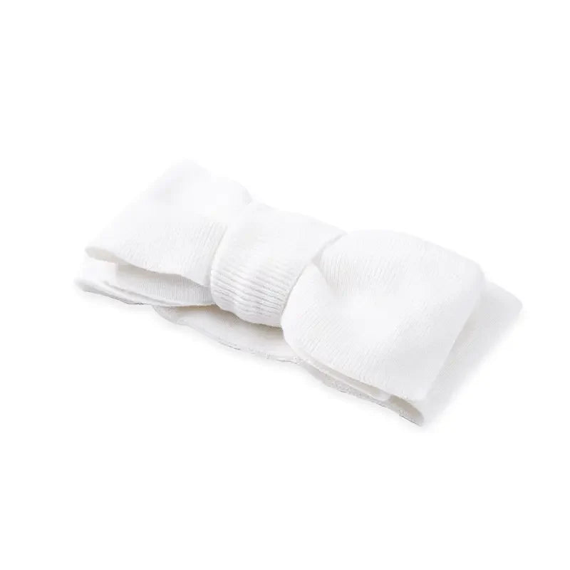 Knitted Oversized Topknot in White - Aaria Tees Aaria Tees