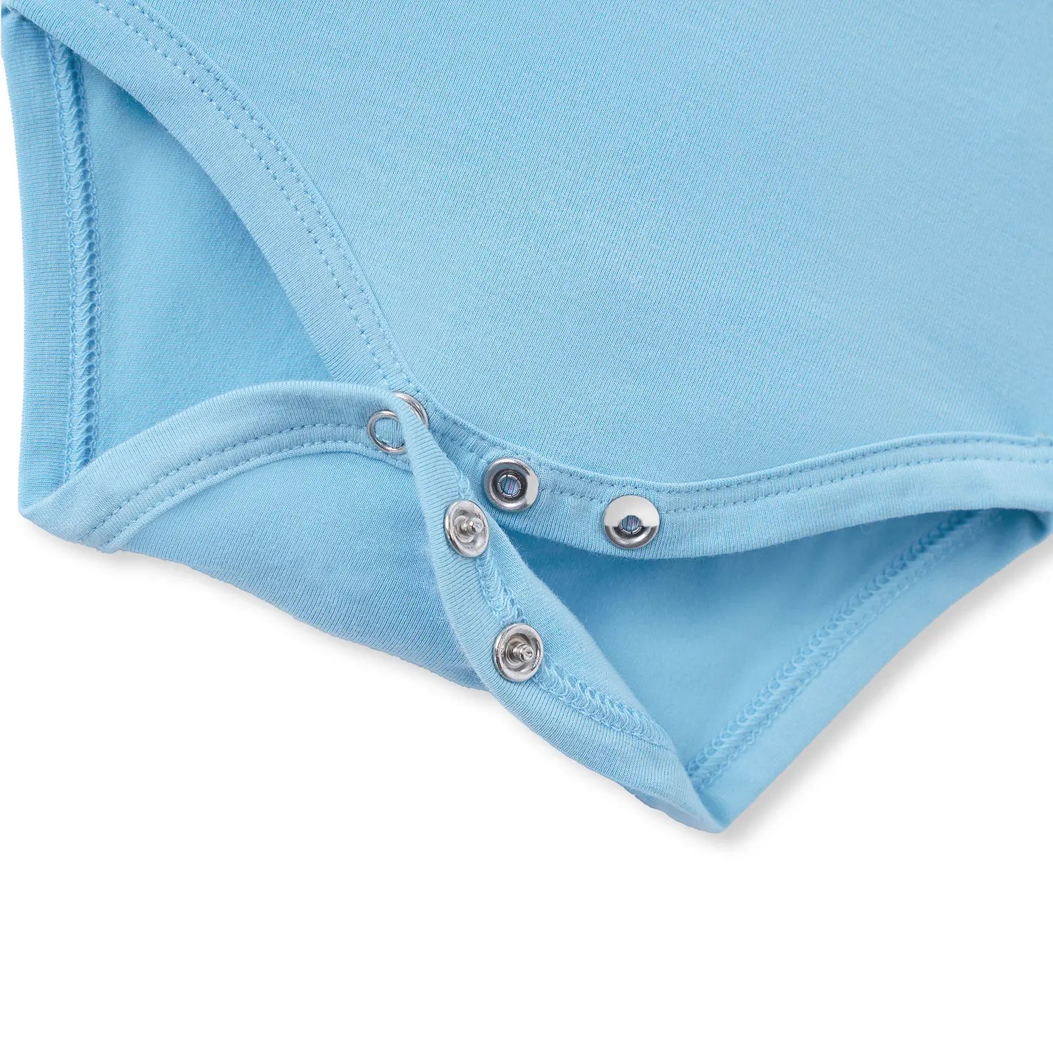 Long Sleeve Baby Bodysuit in Blue Bell - Aaria Tees Aaria Tees