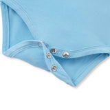 Long Sleeve Baby Bodysuit in Blue Bell - Aaria Tees Aaria Tees