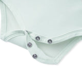 Long Sleeve Baby Bodysuit in Mint - Aaria Tees Aaria Tees