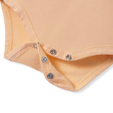 Long Sleeve Baby Bodysuit in Peach Fuzz - Aaria Tees Aaria Tees