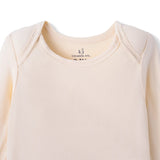 Long Sleeve Baby Bodysuit in Sand - Aaria Tees Aaria Tees