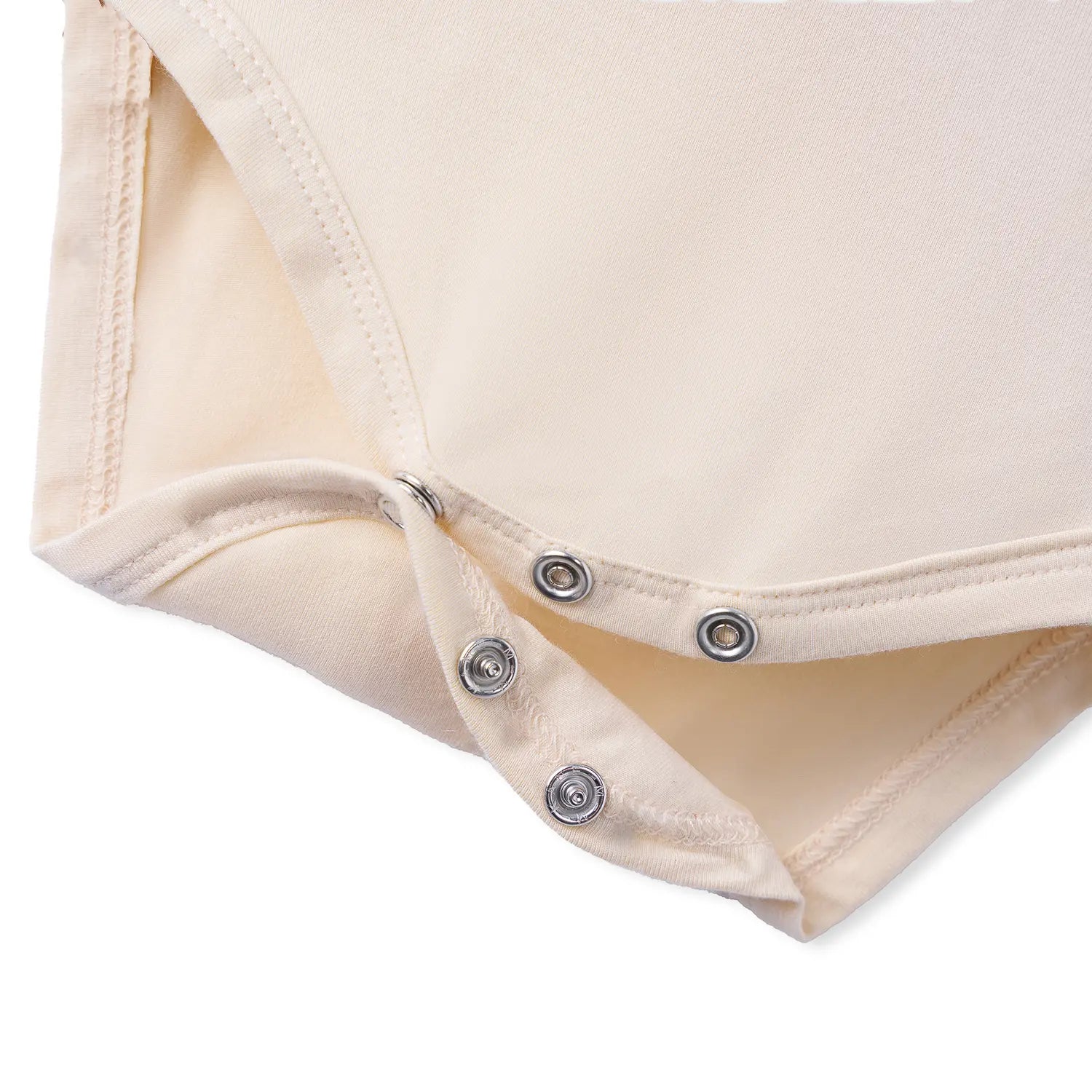 Long Sleeve Baby Bodysuit in Sand - Aaria Tees Aaria Tees