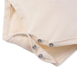 Long Sleeve Baby Bodysuit in Sand - Aaria Tees Aaria Tees