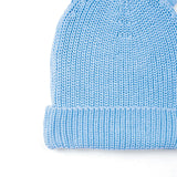 Bunny Ear Knit Beanie in Baby Blue - Aaria Tees Aaria Tees