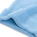Bunny Ear Knit Beanie in Baby Blue - Aaria Tees Aaria Tees