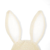 Bunny Ear Knit Beanie in Cream - Aaria Tees Aaria Tees