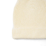Bunny Ear Knit Beanie in Cream - Aaria Tees Aaria Tees
