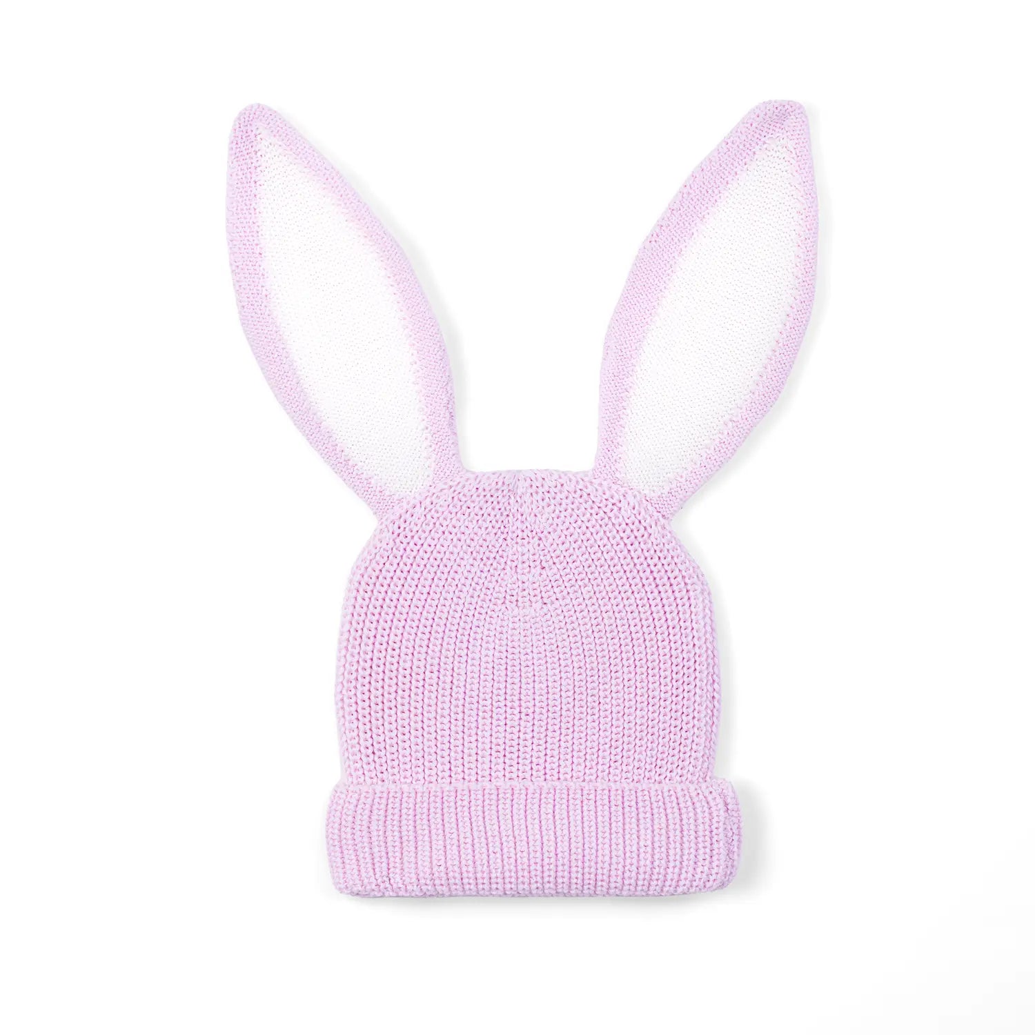 Bunny Ear Knit Beanie in Lilac - Aaria Tees Aaria Tees