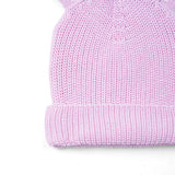 Bunny Ear Knit Beanie in Lilac - Aaria Tees Aaria Tees