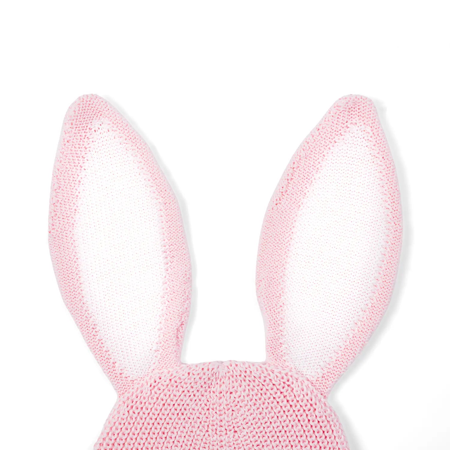 Bunny Ear Knit Beanie in Pink - Aaria Tees Aaria Tees