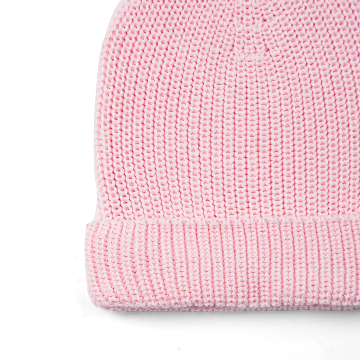 Bunny Ear Knit Beanie in Pink - Aaria Tees Aaria Tees