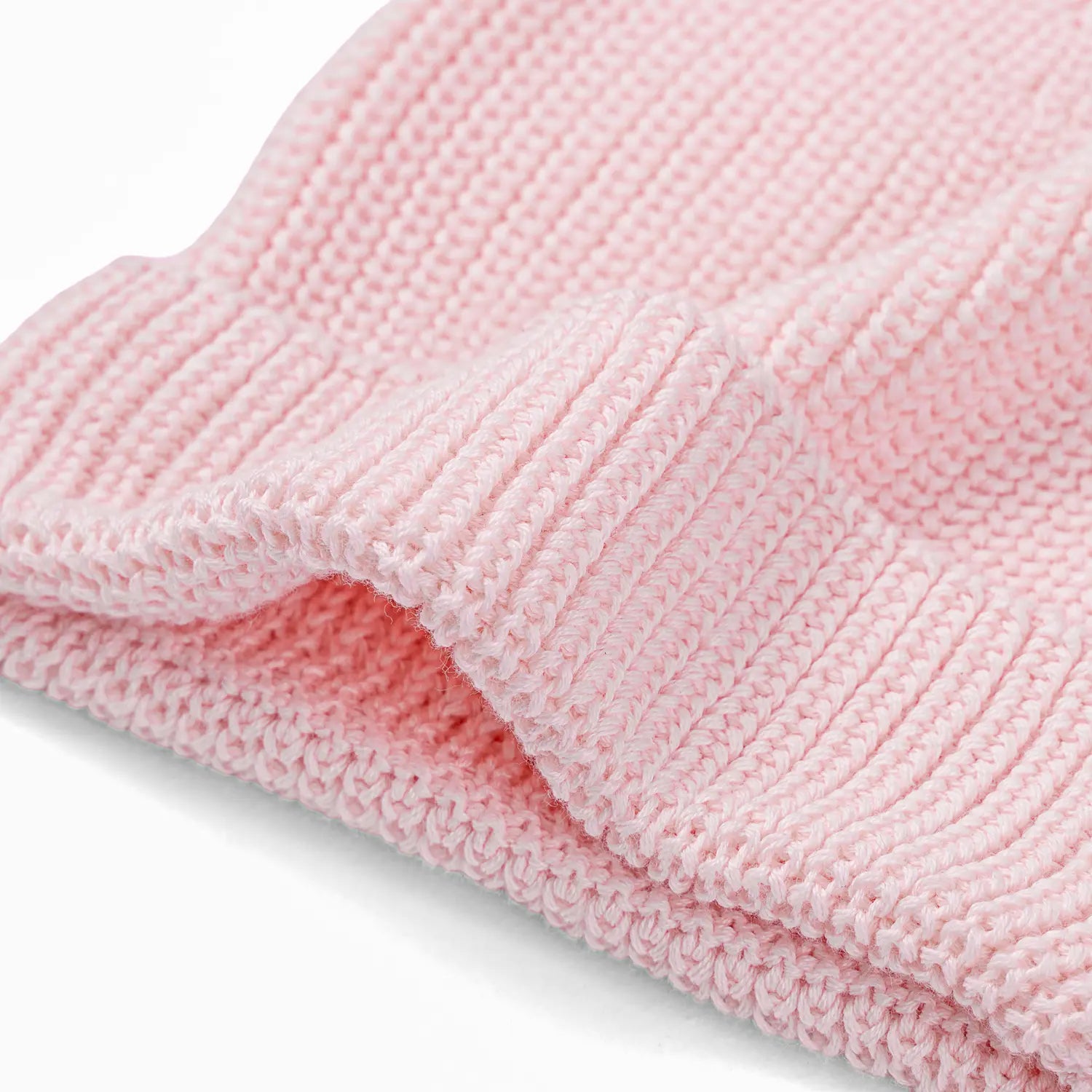 Bunny Ear Knit Beanie in Pink - Aaria Tees Aaria Tees