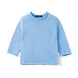 Knit Rollneck Baby Sweater in Baby Blue - Aaria Tees Aaria Tees