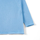 Knit Rollneck Baby Sweater in Baby Blue - Aaria Tees Aaria Tees
