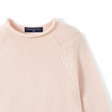 Knit Rollneck Baby Sweater in Beige - Aaria Tees Aaria Tees