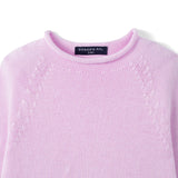 Knit Rollneck Baby Sweater in Lilac - Aaria Tees Aaria Tees