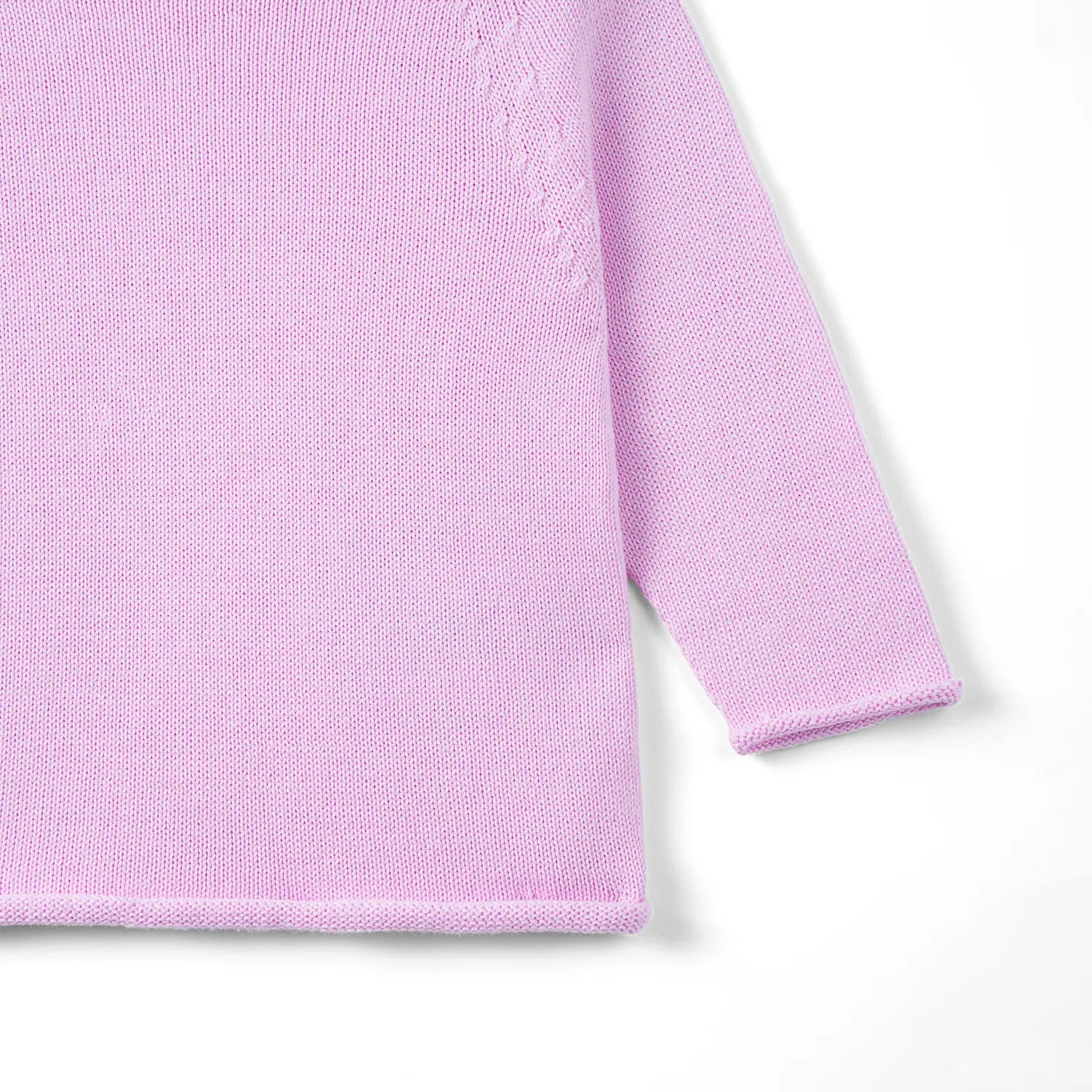 Knit Rollneck Baby Sweater in Lilac - Aaria Tees Aaria Tees