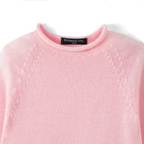 Knit Rollneck Baby Sweater in Pink - Aaria Tees Aaria Tees