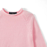 Knit Rollneck Baby Sweater in Pink - Aaria Tees Aaria Tees