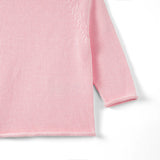 Knit Rollneck Baby Sweater in Pink - Aaria Tees Aaria Tees