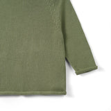 Knit Rollneck Baby Sweater in Sage Green - Aaria Tees Aaria Tees