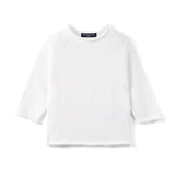 Knit Rollneck Baby Sweater in White - Aaria Tees Aaria Tees