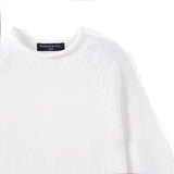Knit Rollneck Baby Sweater in White - Aaria Tees Aaria Tees