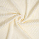 Ruffled Edge Knit Baby Blanket in Cream - Aaria Tees Aaria Tees