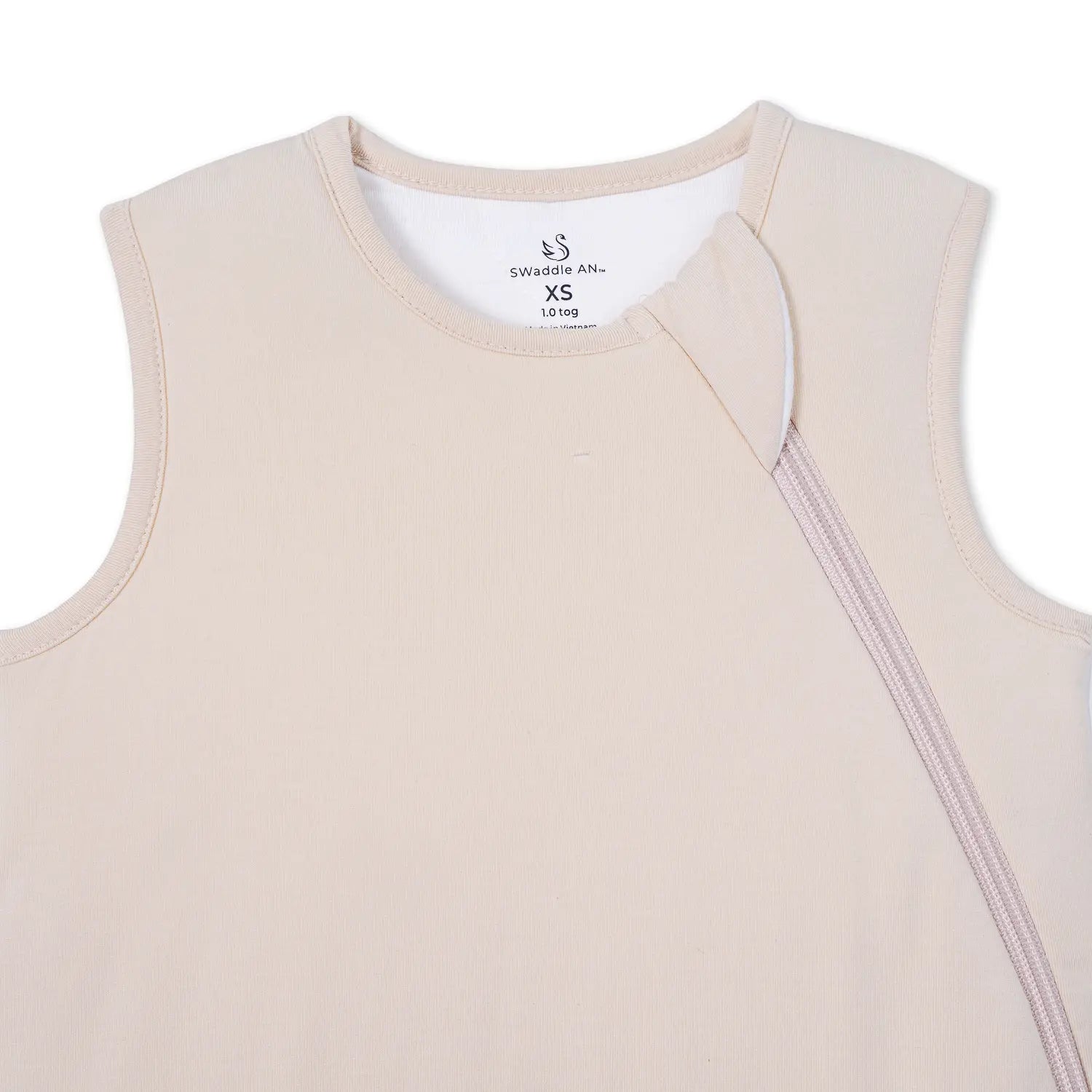 Bamboo Sleep Sack 1.0 TOG in Sand - Aaria Tees Aaria Tees