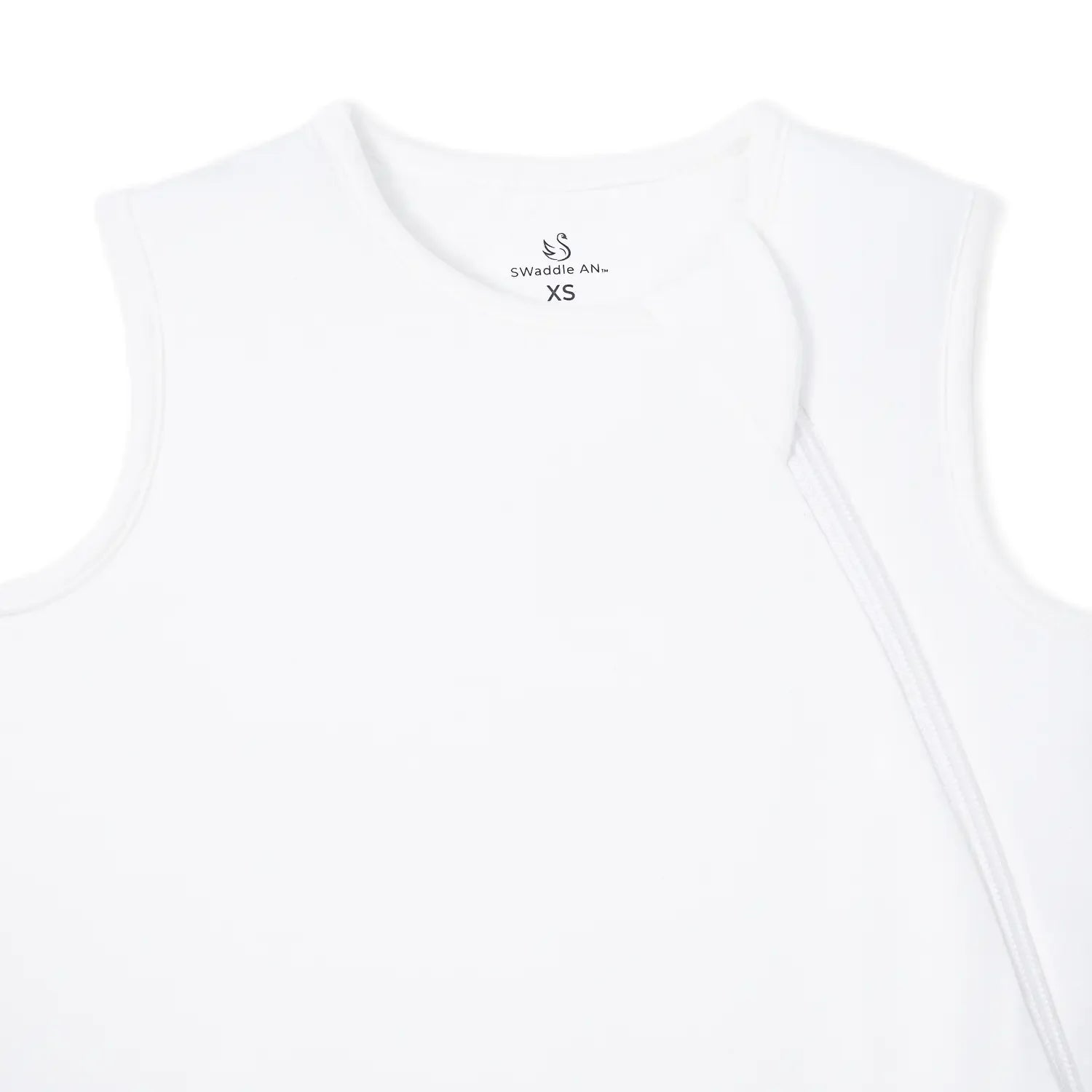 Bamboo Sleep Sack 1.0 TOG in White - Aaria Tees Aaria Tees