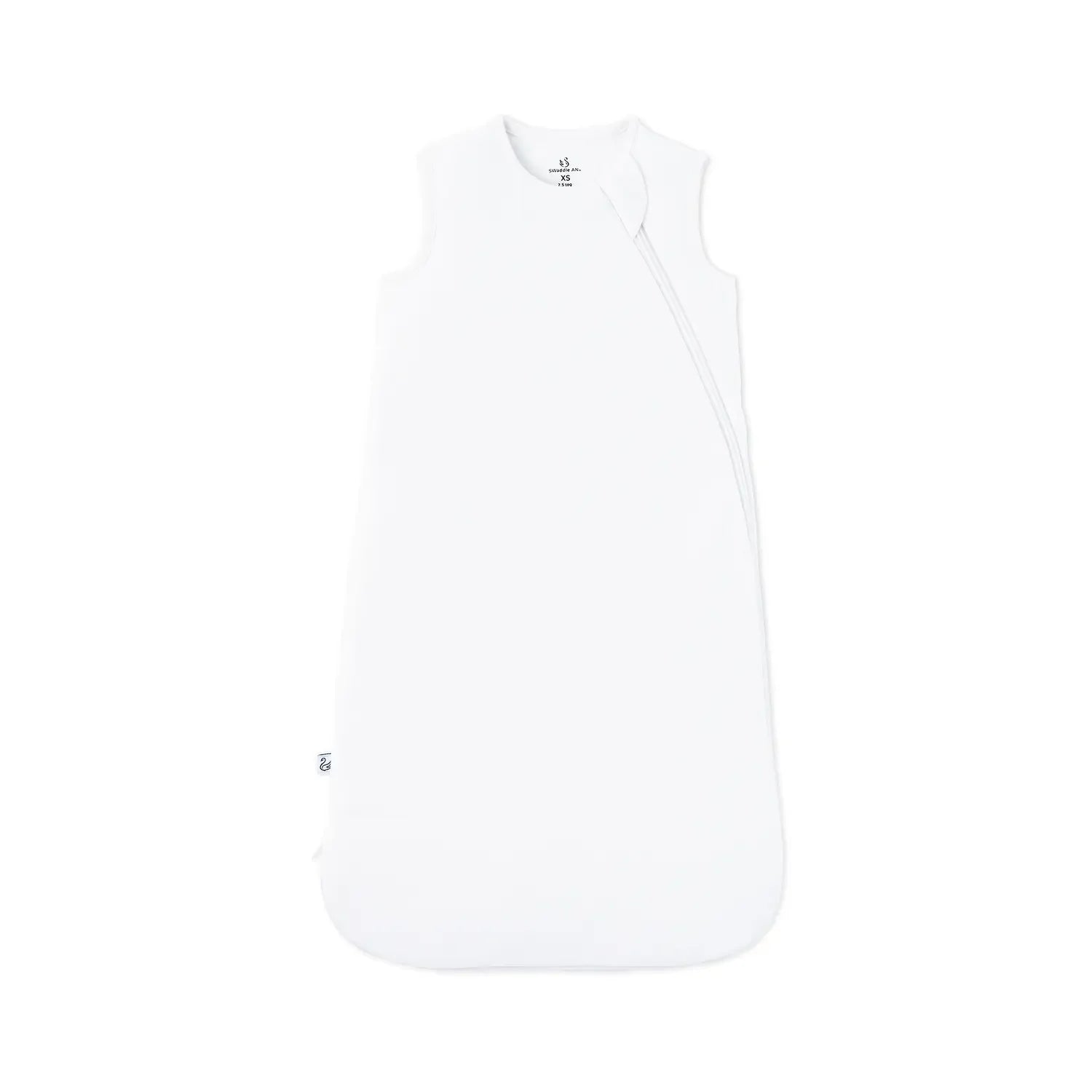 Bamboo Sleep Sack 2.5 TOG in White - Aaria Tees Aaria Tees