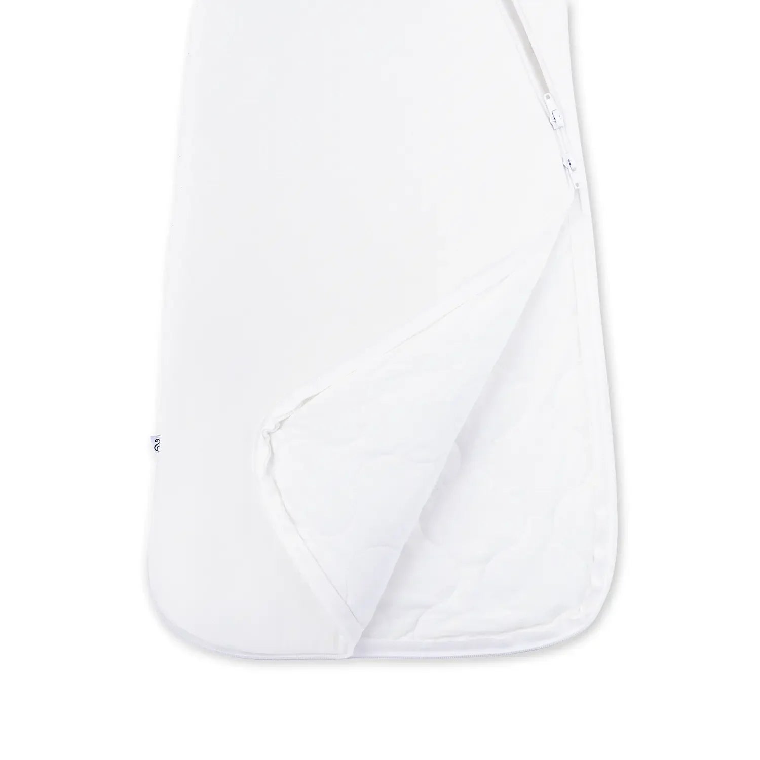 Bamboo Sleep Sack 2.5 TOG in White - Aaria Tees Aaria Tees