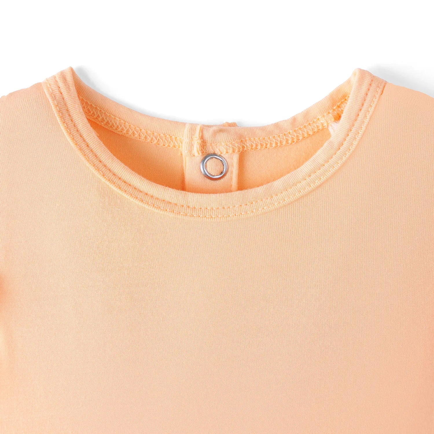 Twirl Bodysuit Dress in Peach Fuzz - Aaria Tees Aaria Tees